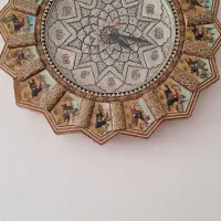 ساعت دیواری کار دست زیبا قلم زنی