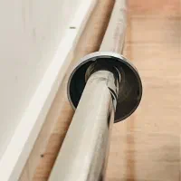 میل پرده استیل