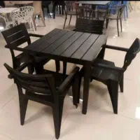میز و صندلی ناهارخوری پلاستیکی نیوا۷۵۴۳