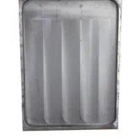 صفحه‌ گریل چدنی روغنی سایز 50×33 - 55×40 نو وآکبند