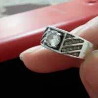 انگشتر نقره خارجی