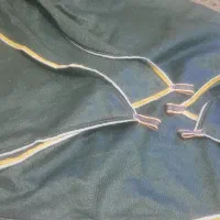 دور دوزی چادر سبز سایبان وپتو