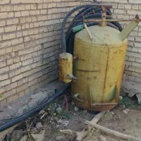 دیگ سند بلاست ۵۰۰کیلویی ۱۵متر شیلنگ اص
