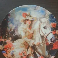 بشقاب آنتیک دکوری