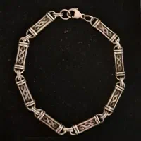 دستبند نقره انگلیسی