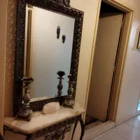 آینه شمعدان برنز