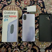 سامسونگ A07 حافظه64 با شارژر درحد نو