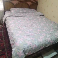 تخت خواب دونفره به همراه تشک