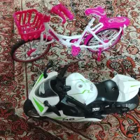 عروسک  ماشین موتور دوچرخه فلزی