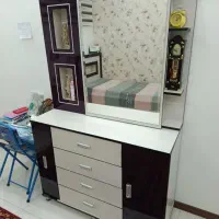 تخت تک‌نفره و کمد بچه