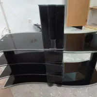 میز تلویزیون شیشه ایی