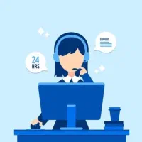 نیازمند منشی تلفنی خانم