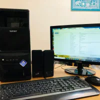 سیستم کامل کامپیوتر ASUS + مانیتور+هارد 1 ترا