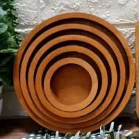 ظرف پذیرای چوبی برای همه چیز