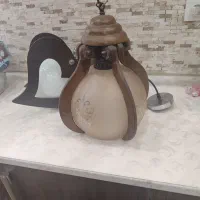 لوستر چوبی