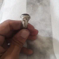 انگشتر نقره عقیق سرخ