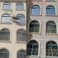 راپل،پیچ رولپلاک،سنگ نما طناب شستشوی نما رنگ وعایق|خدمات پیشه و مهارت|مشهد, عبادی|دیوار