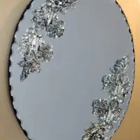 آینه طرح نقره