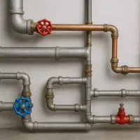 لوله کشی آب و فاضلاب و فروش و نصب پمپ