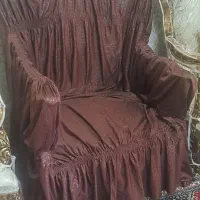 کاور مبل 7 نفره پارچه ای در حد نو