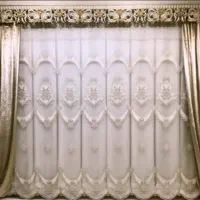 پرده مروارید دوزی و خیلی شیک