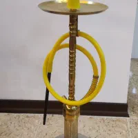 قلیان کرنو جنس خوب و تخت نرد چوبی نو چوب گردو