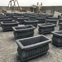 گلدان بتنی فایبرگلاس کد ۴۰۷