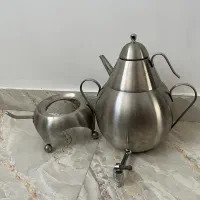 کتری روگازی تمام استیل پایه دار