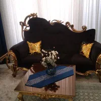 مبلمان 7نفره چوب راش