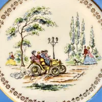 بشقاب دیوارکوب آنتیک آلمانی باواریا