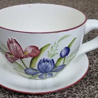 کاسه بشقاب  طرح فنجان