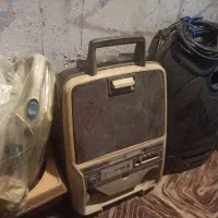 جاروبرقی قدیمی موتور سالم لوله خرطومی نداره