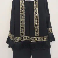 مانتو مشکی شیک