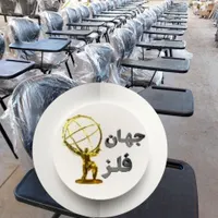 محصلی/صندلی دانشجویی صدفی/دسته دار(مشکی)|صندلی و نیمکت|تهران, نعمت‌آباد|دیوار
