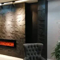 دیوارپوش سه بعدی لوکس پنل گچی دکوراتیو