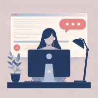 ادمین پاسخدهی و تایپیست