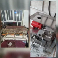 چرخ گوشت ۳۲ پر قدرت / کباب پز حرفه‌ای