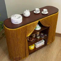میز ترولی چوبی