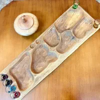 سینی مزه خوری به همراه ظرف درب دار ست