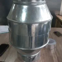 زانو چوپوقی کانال سازی تبدیل اچ دمپر اسپیرال فلنچ