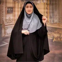 دوخت انواع چادر//حتی // با پارچه های عرض کم