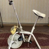 دوچرخه ثابت .عصای زیربغل.وسیله ورزشی