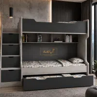تخت دو طبقه آپامه مدل آترین