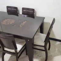 میز و صندلی ناهارخوری ۶ نفره کاملا نو نو