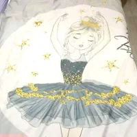 دو عدد روتختی چاپی دخترانه