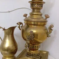 سماور برنجی فوری