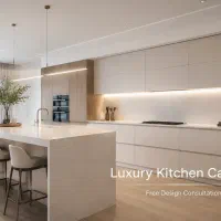 طراحی و اجرای کابینت لوکس با درب دکوفیکس
