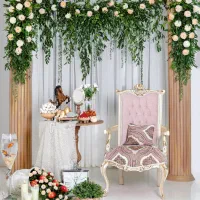 آتلیه عکاسی با دکور نوروز ۱۴۰۵ خانوادگی و کودک