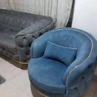 مبل و جلو مبلی و عسلی در حد نو