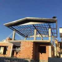 سقف شیروانی آلاچیق سردر